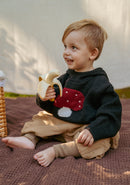 The knitted mushroom hoodie