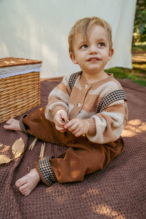 The stripes cardigan