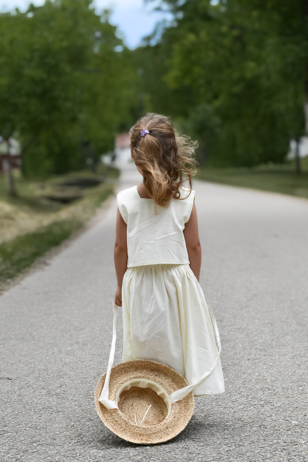 The Timeless Linen Skirt Set