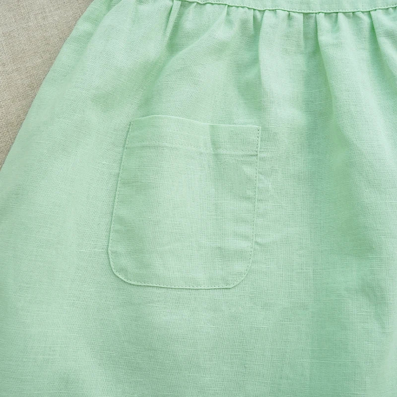 Elena Linen Sundress