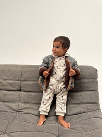 Reversible Teddy Checkered Jacket