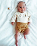 Sunflower Knitted romper