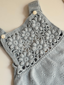 Blossom Crochet Knitted Romper