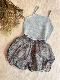 Daisy Embroidered Knit Top