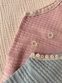 Daisy Embroidered Knit Top