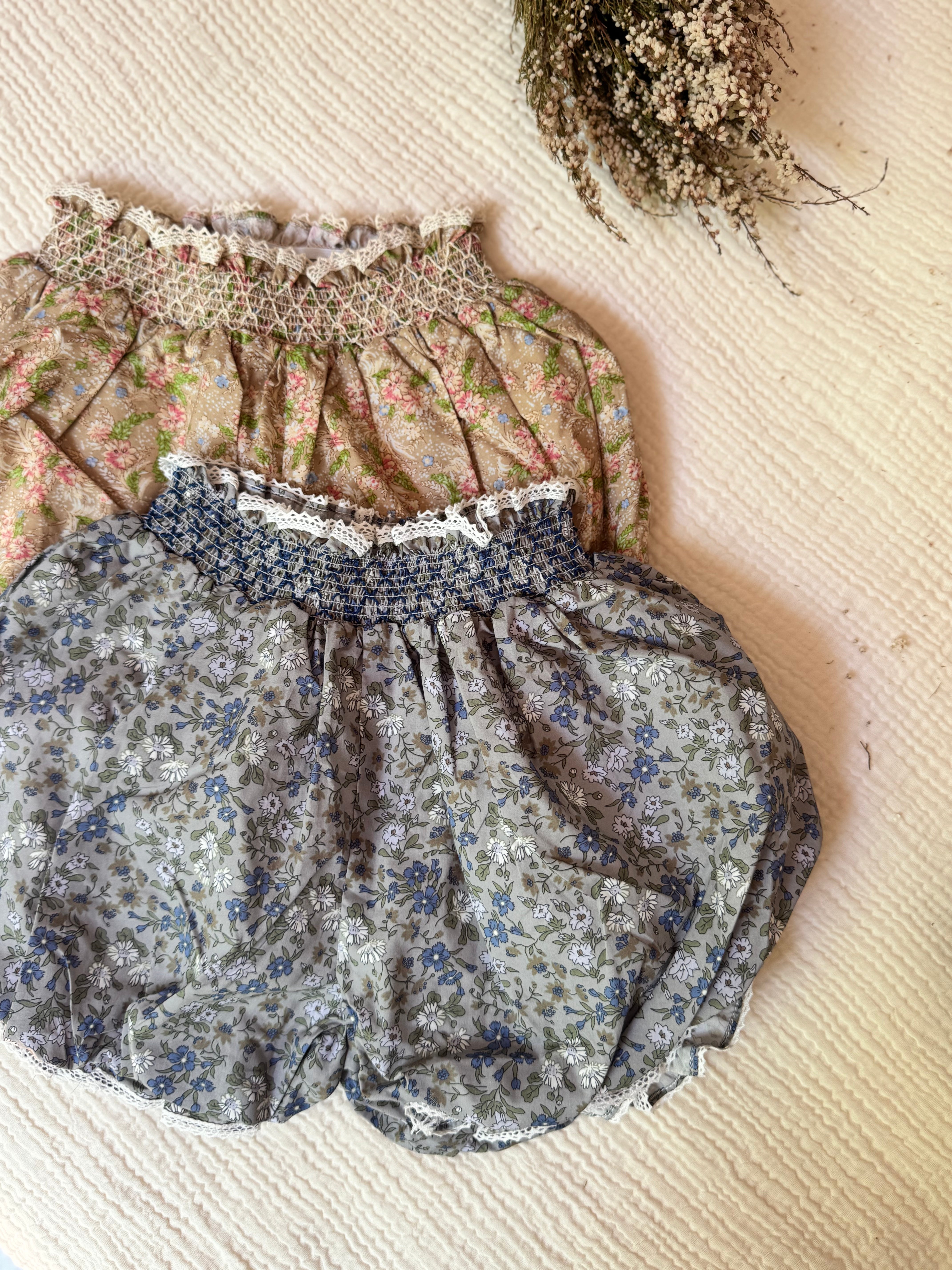 Lace trimmed Puff Bloomers