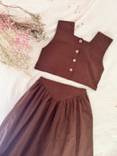The Timeless Linen Skirt Set