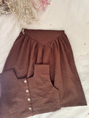 The Timeless Linen Skirt Set