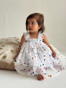Confetti tulle dress