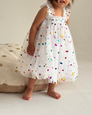 Confetti tulle dress