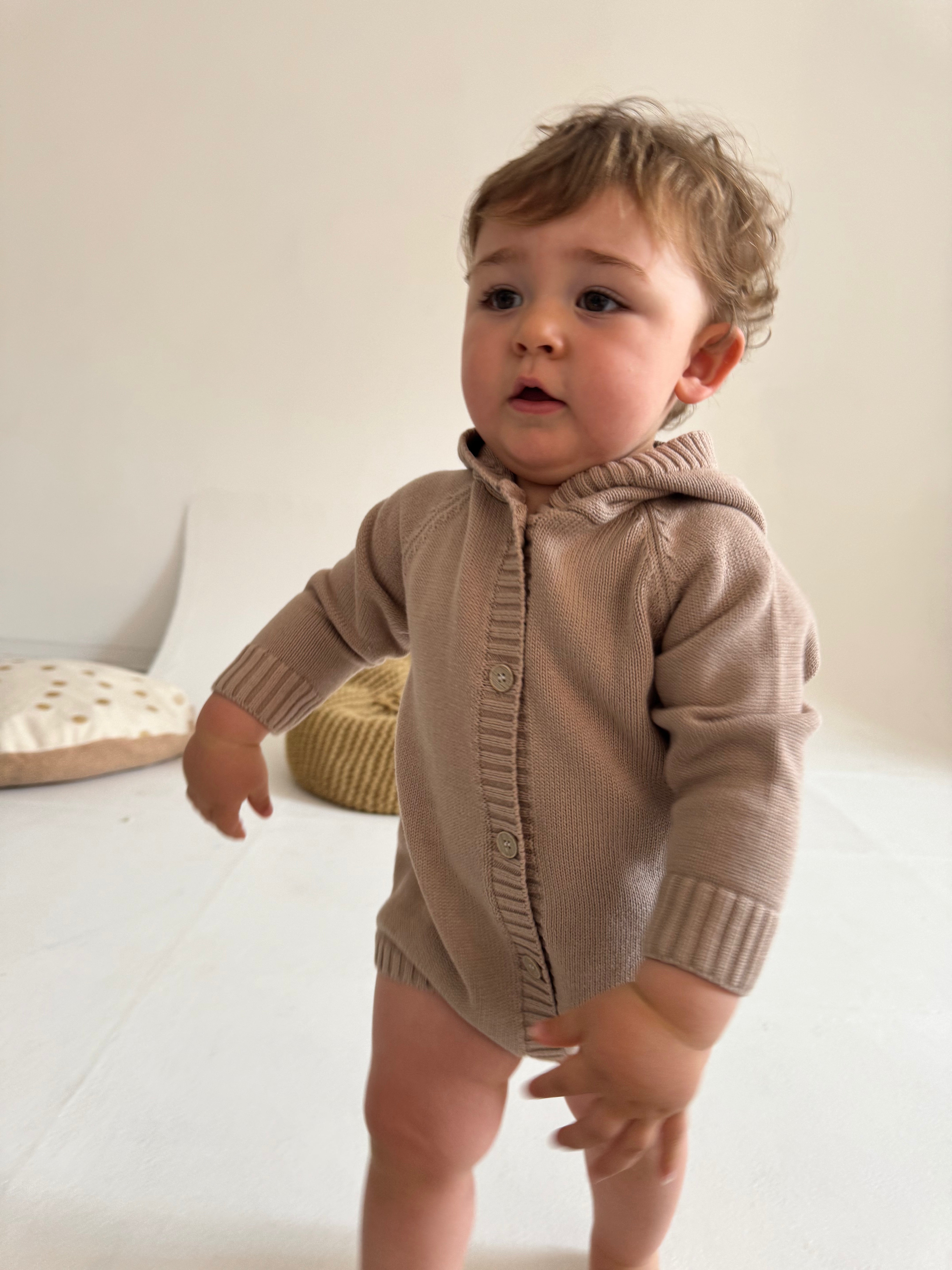 Teddy Knitted Onesie