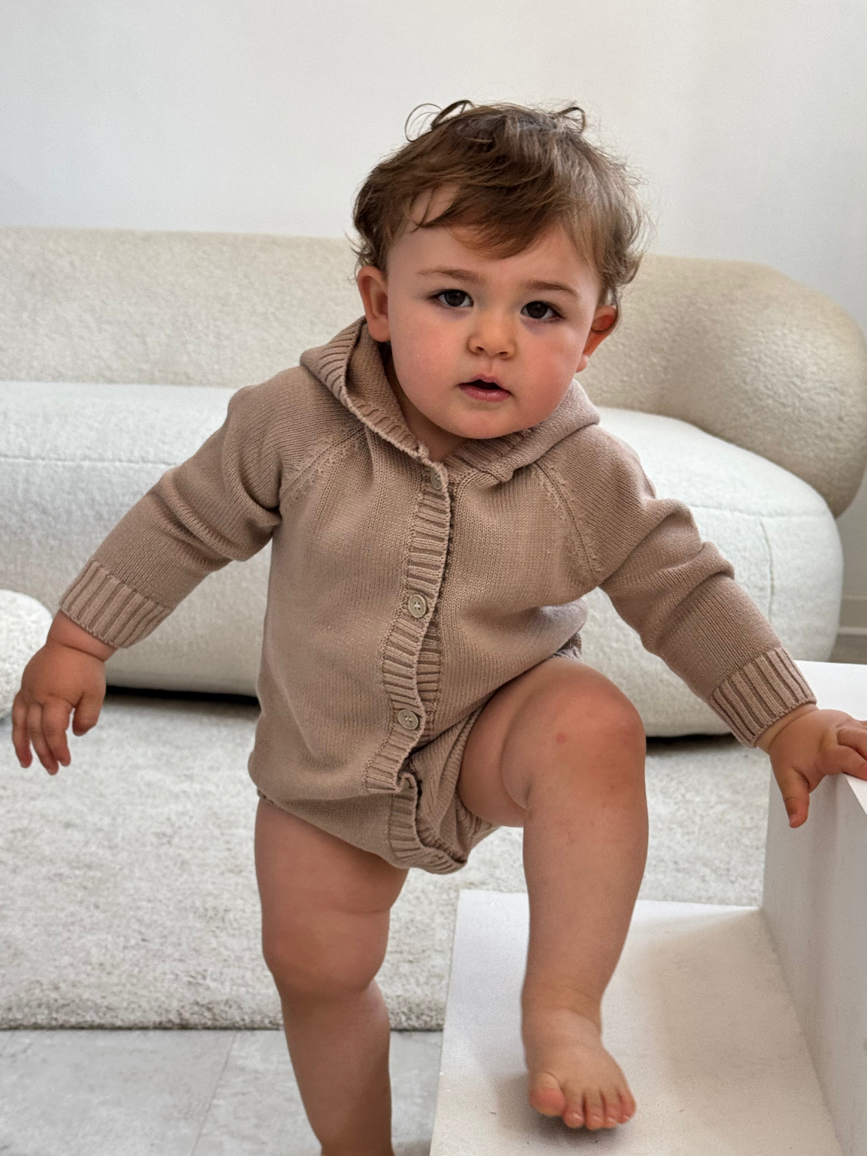 Teddy Knitted Onesie