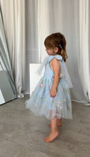 The Primavera tulle dress Sky