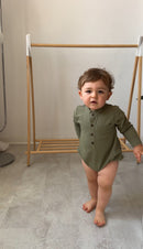 Luka buttoned romper