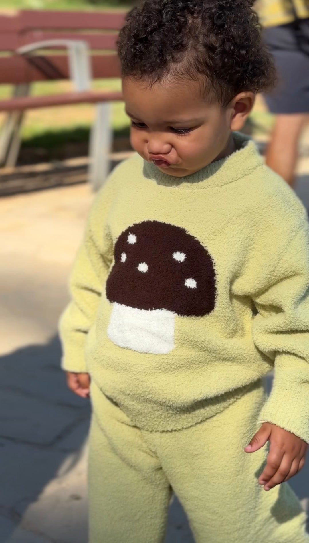 The Mushroom fluffy warm set