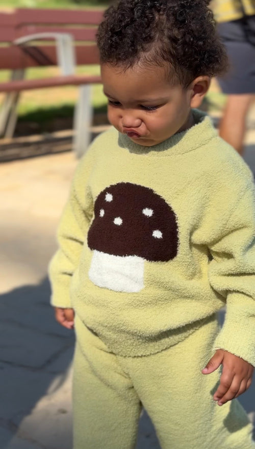 The Mushroom fluffy warm set