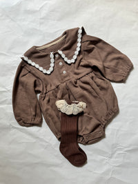 Lucia Waffle Romper