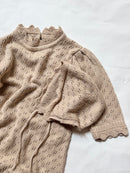 Lila Lace Knit Romper