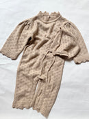 Lila Lace Knit Romper