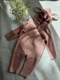 Bunny fluffy jumpsuit