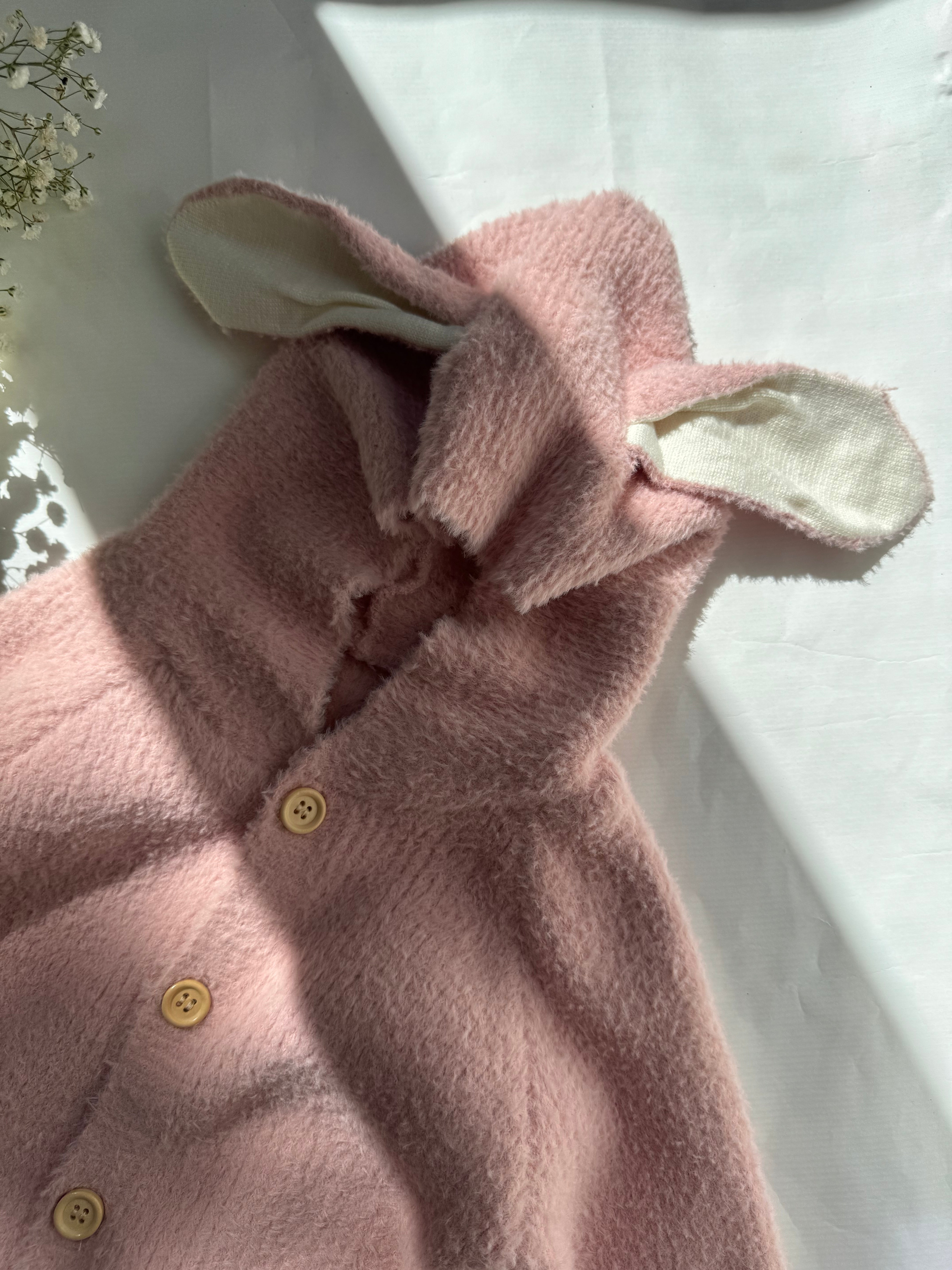 Bunny fluffy jumpsuit