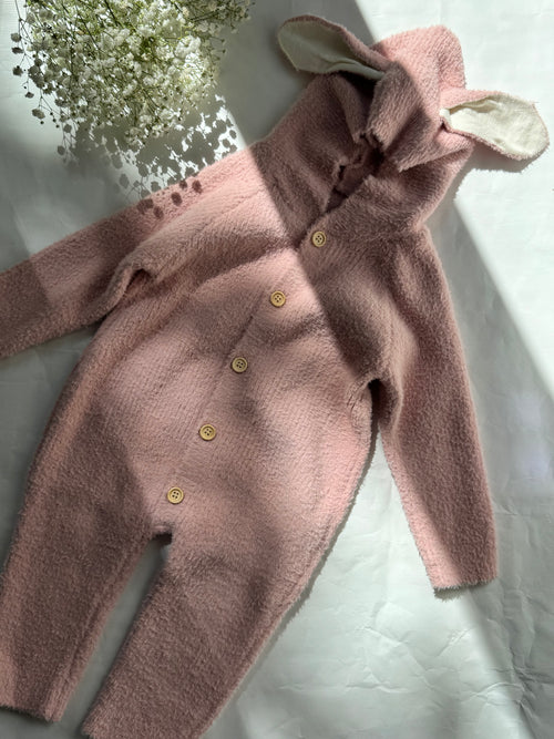 Bunny fluffy jumpsuit