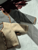 Reversible Teddy Checkered Jacket