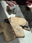 Reversible Teddy Checkered Jacket