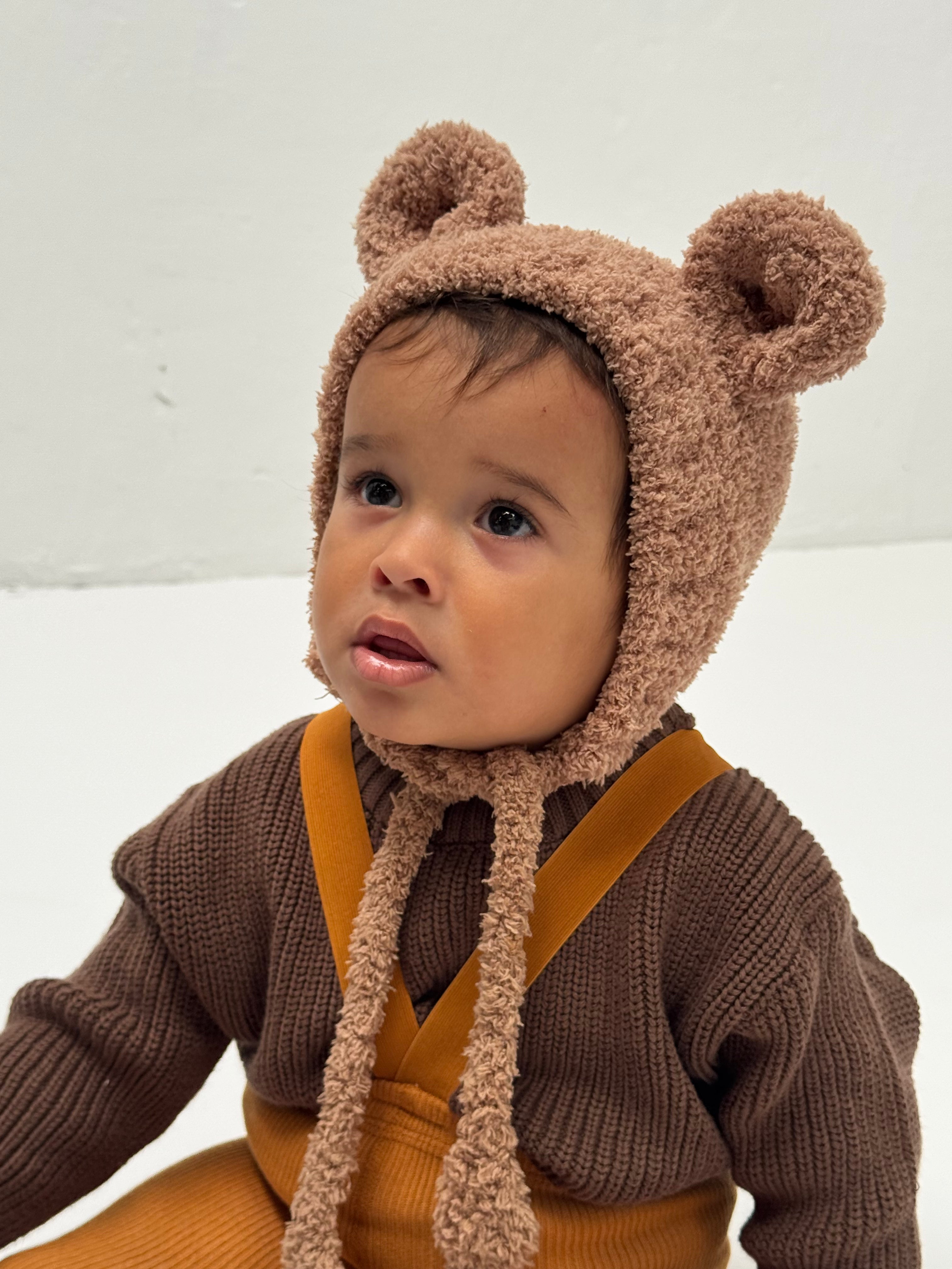 Baby Knit Suspender Leggings
