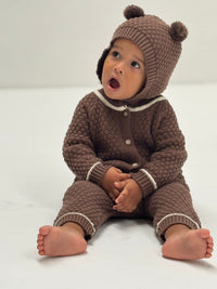 Bubbly Bear knitted outfit