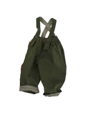The contrast suspender trousers