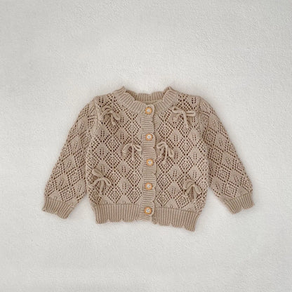 Tiny bows cardigan