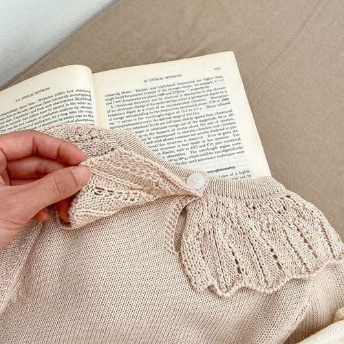Bouquet Knitted Romper