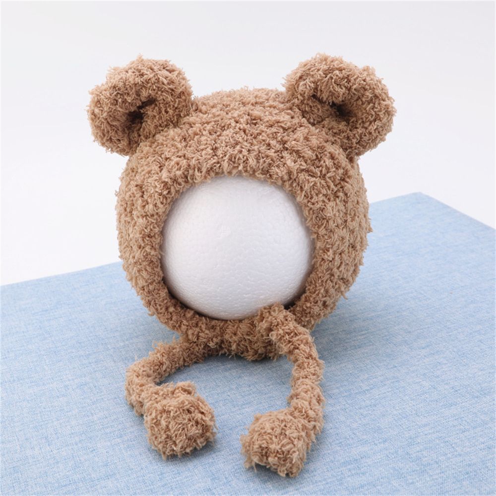 Teddy bear soft bonnet
