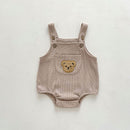 Bear Suspender Romper