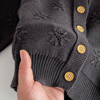 Snowflakes knitted pieces