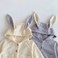 Bunny Waffle Cardigan set