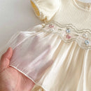 Oli dainty floral skirted romper