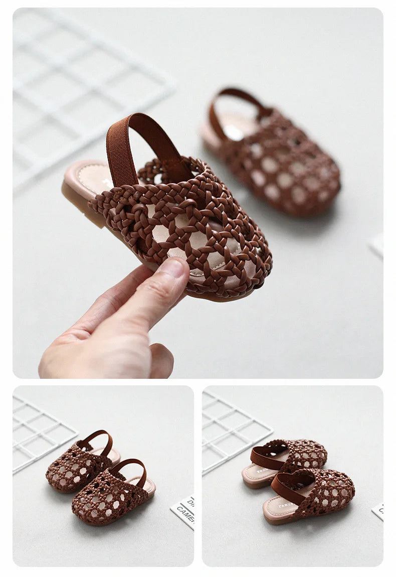 Retro Braided Sandals