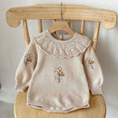 Bouquet Knitted Romper