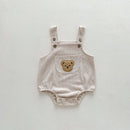Bear Suspender Romper