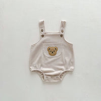 Bear Suspender Romper