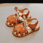 Bow toddler sandals