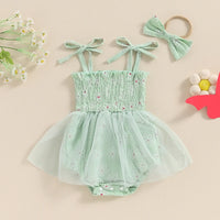 Tiny Floral Tutu Romper