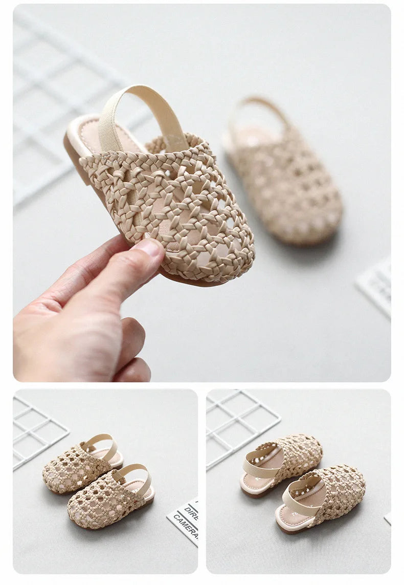 Retro Braided Sandals