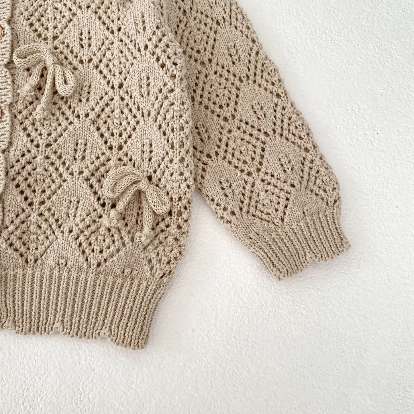 Tiny bows cardigan