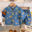 The sunflower denim set
