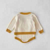 Yellow daisy cardigan