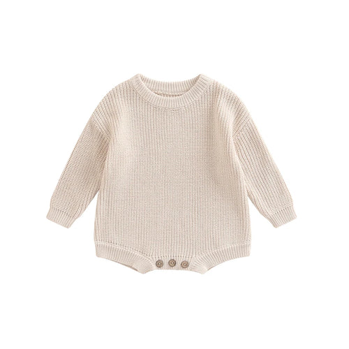 Comfy knit romper