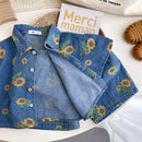 The sunflower denim set